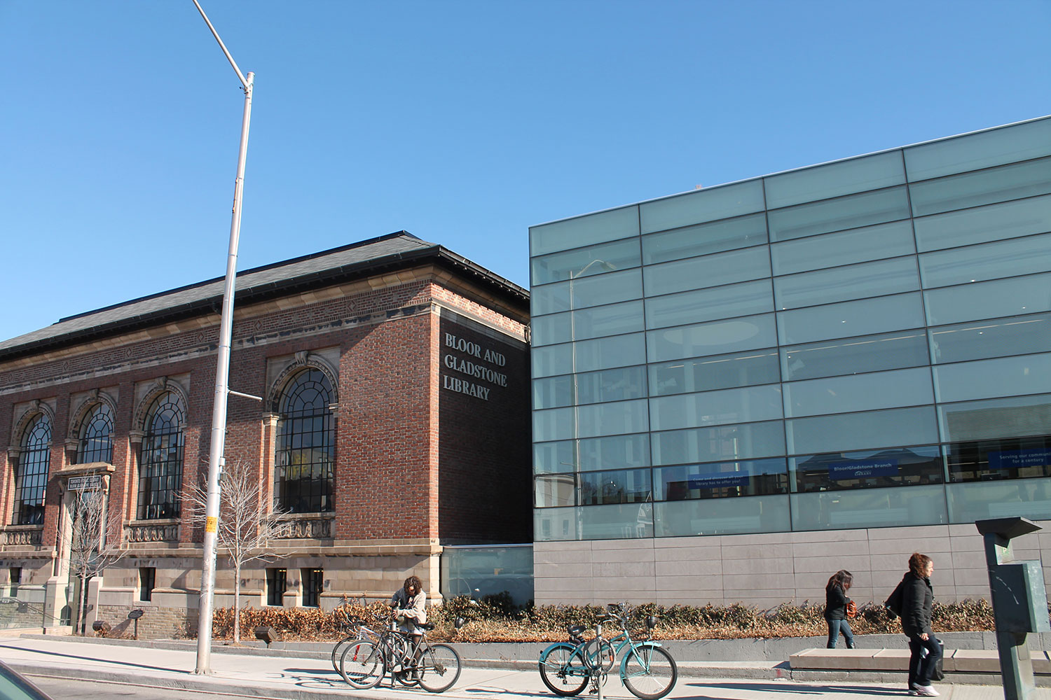 North facade, facing southeast