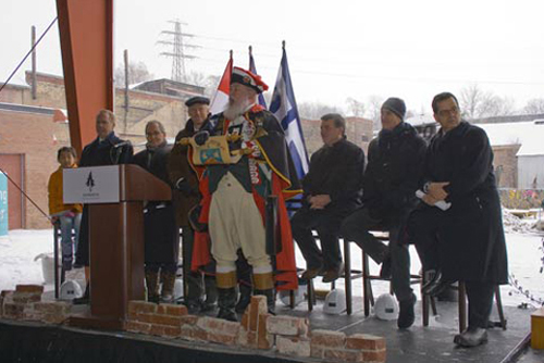 Official Groundbreaking of the Evergreen Brick Works