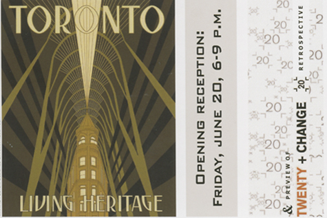 Heritage Toronto – Poster Design Finalists