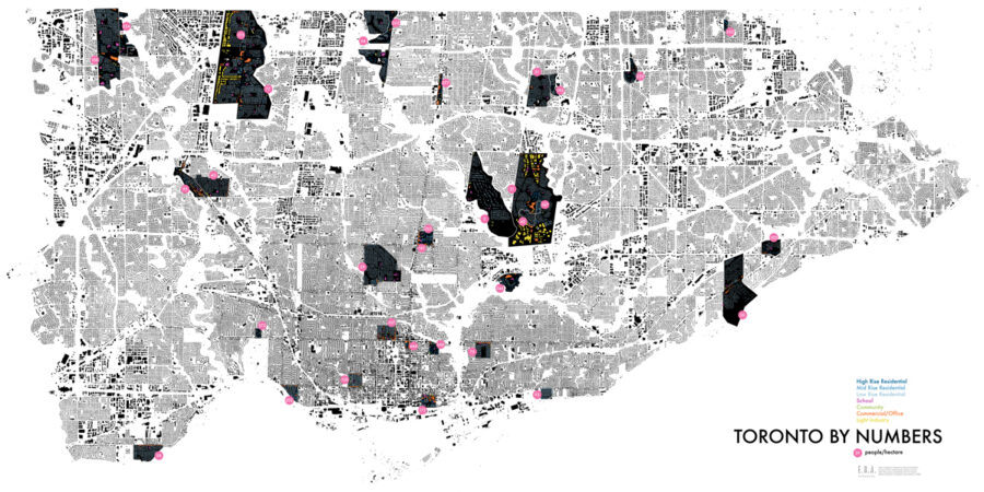Toronto Densities Map now available for download