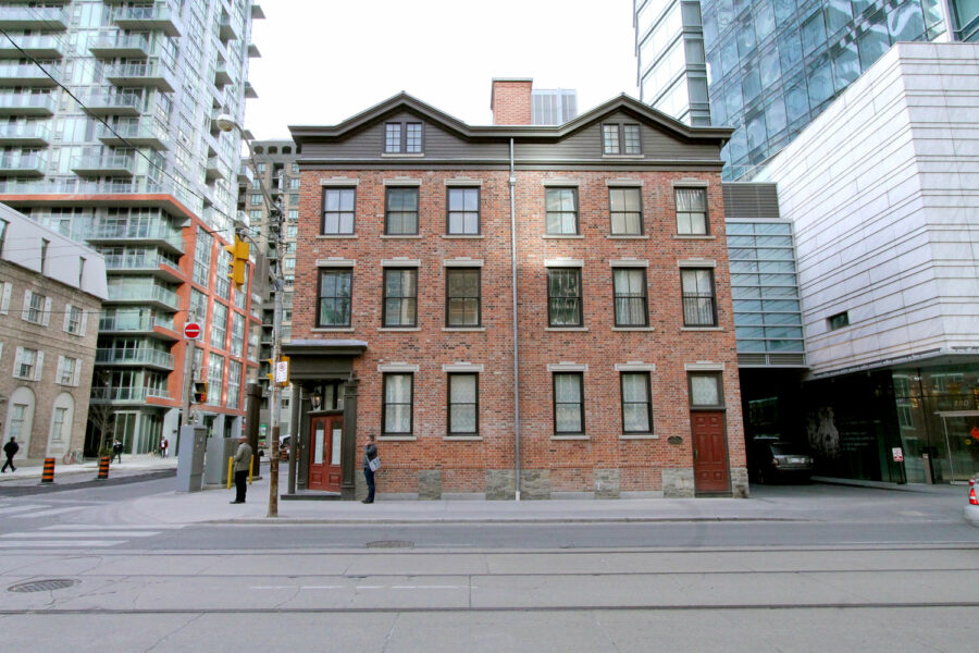 Bishop's Block: after, south elevation