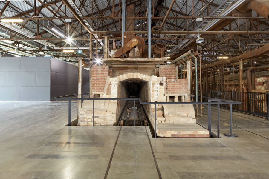 Le bâtiment des fours (bâtiment 16), Evergreen Brick Works