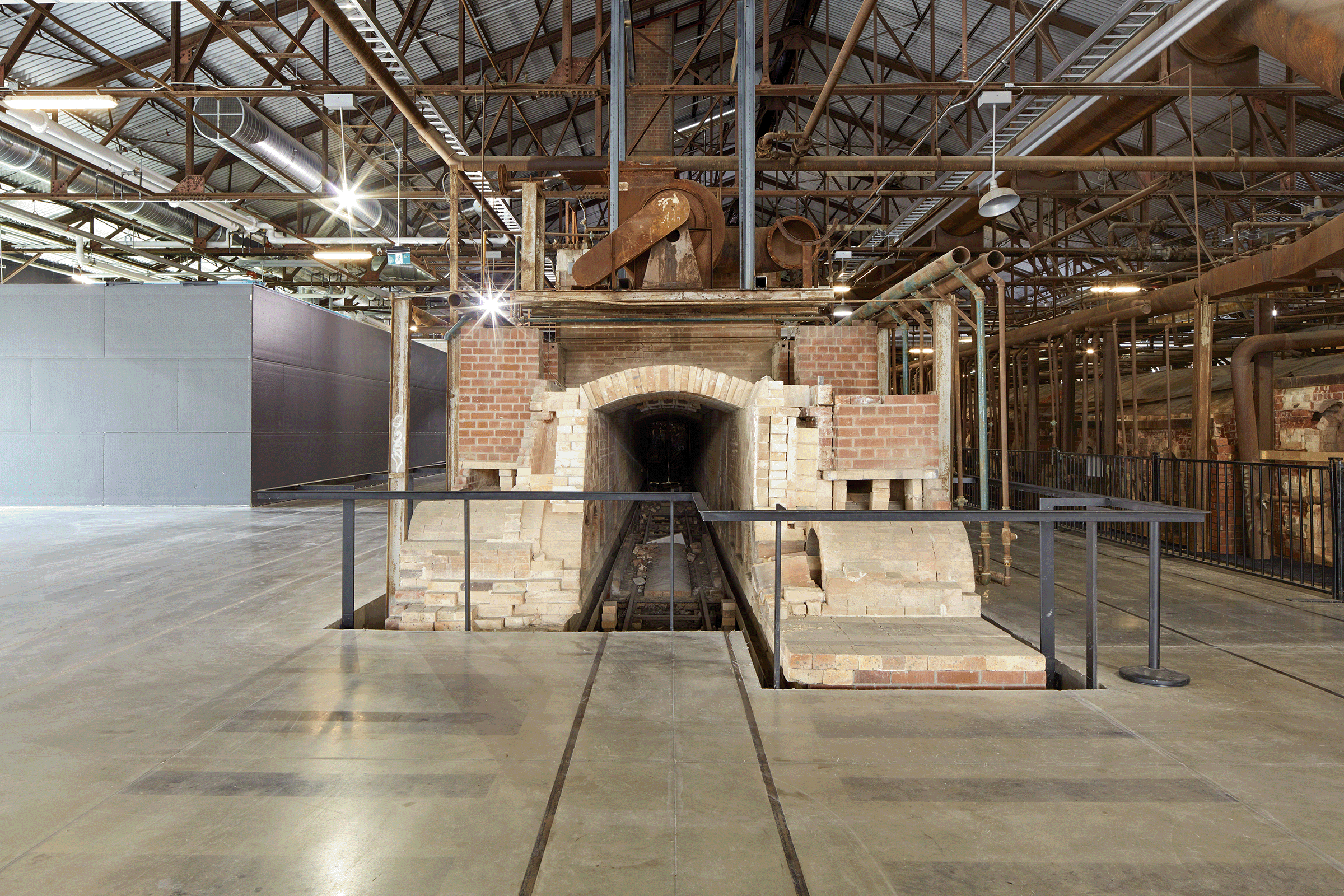 Le bâtiment des fours (bâtiment 16), Evergreen Brick Works