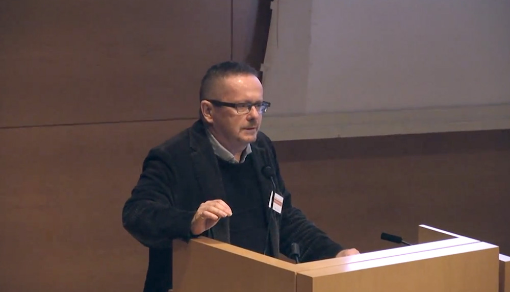 Michael McClelland speaks