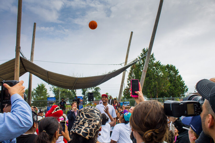 Sky-o-swale and sports pad unveiled in Scarborough