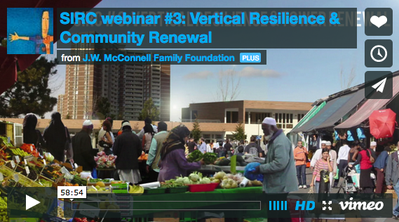 Tower Renewal crash course, update on “Showcase”