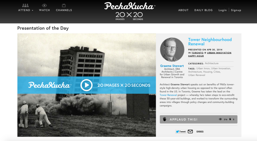 PechaKucha of the day