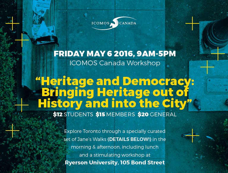Heritage and Democracy Workshop: Registration Now Open!