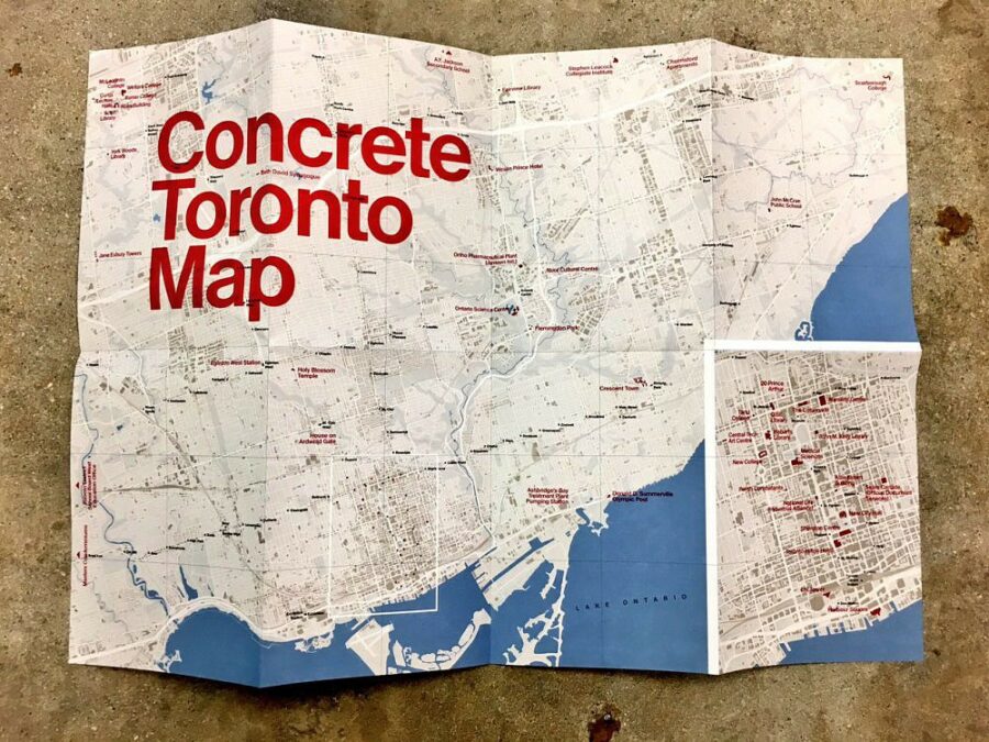 Concrete Toronto Map available now!