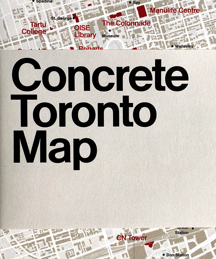 Concrete Toronto Map