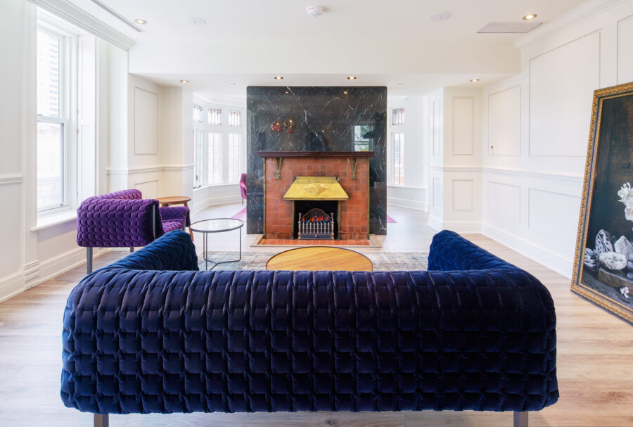 An interior of the Selby