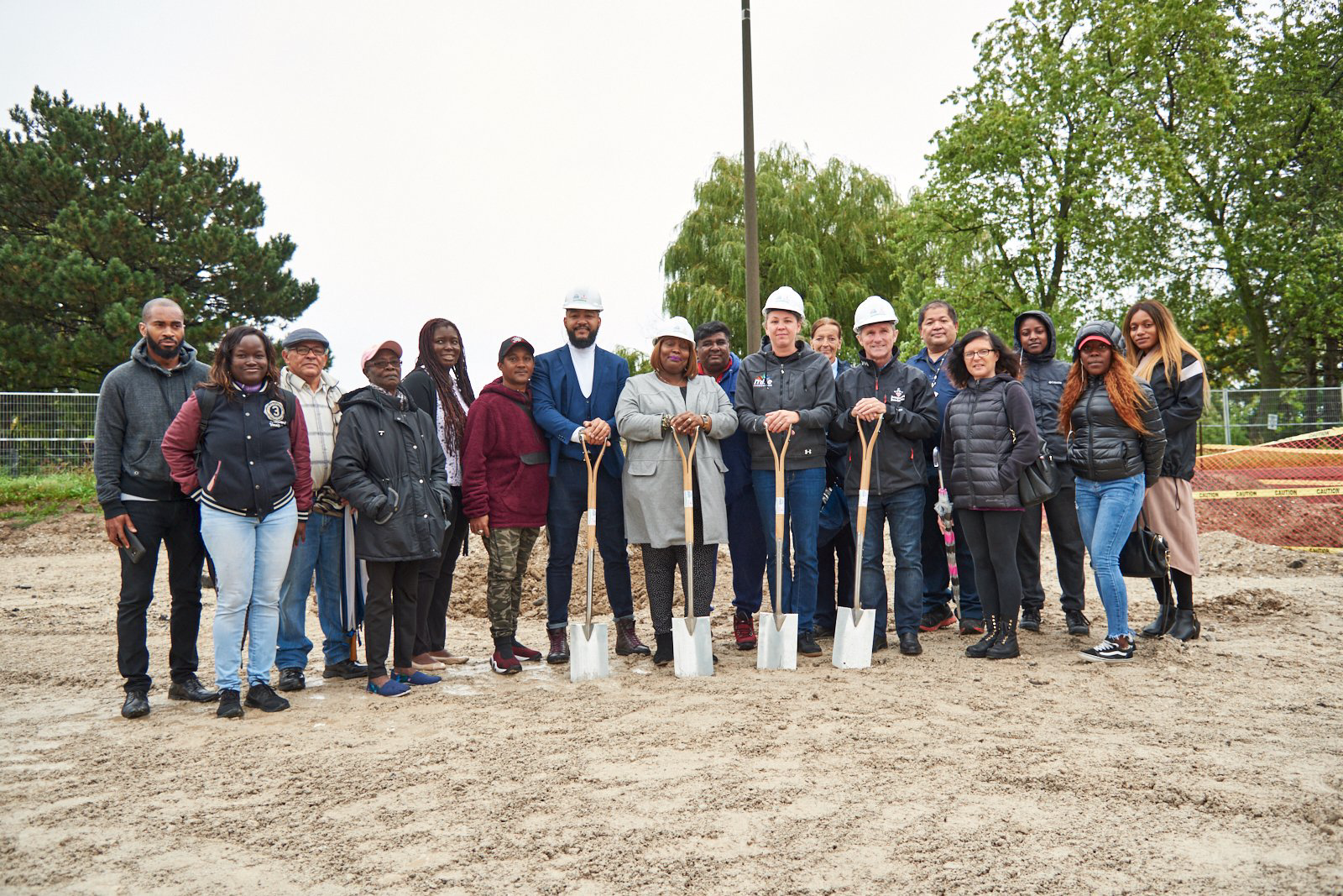 Breaking ground at Gordonridge