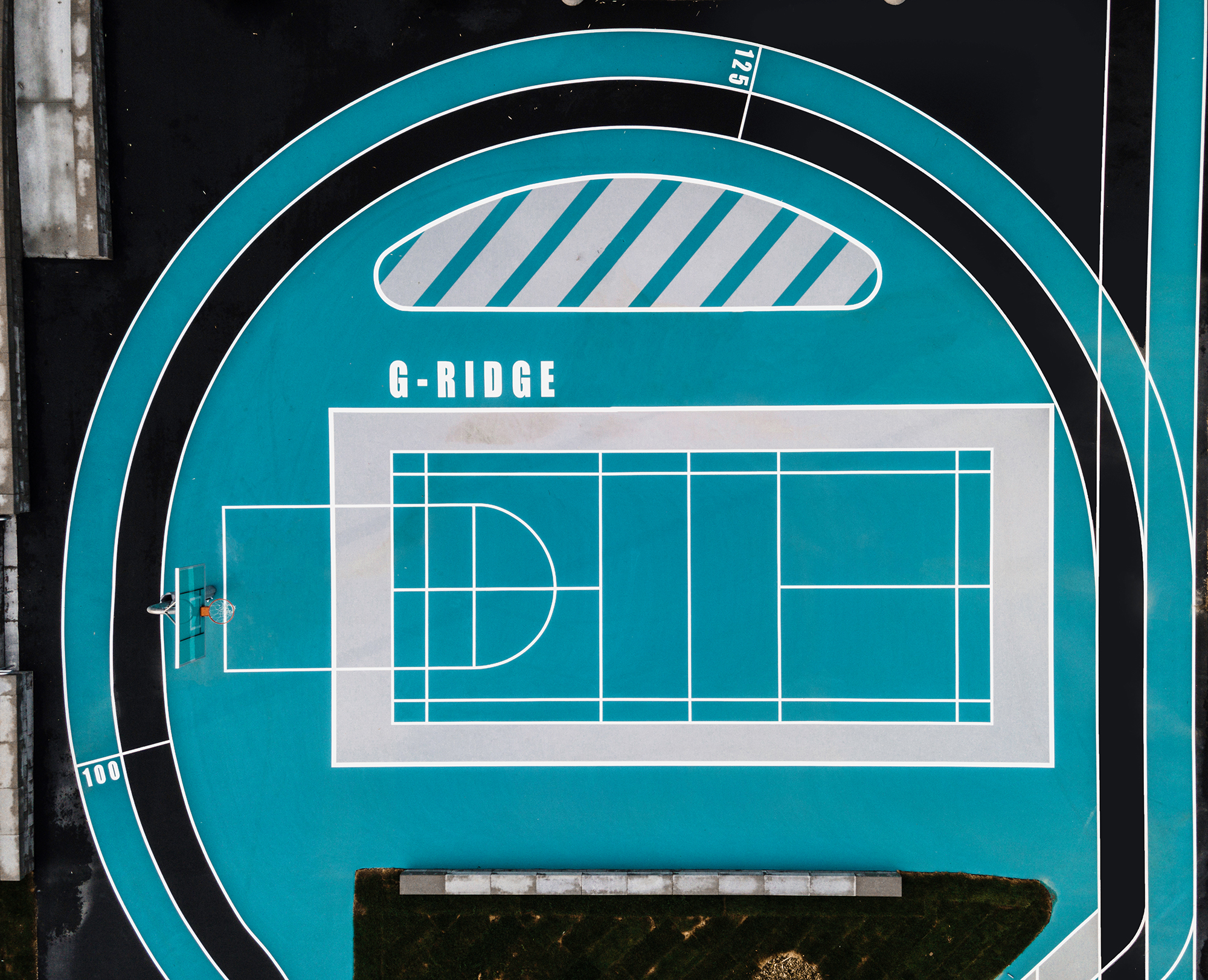 aerial illustration of Gordonridge plan