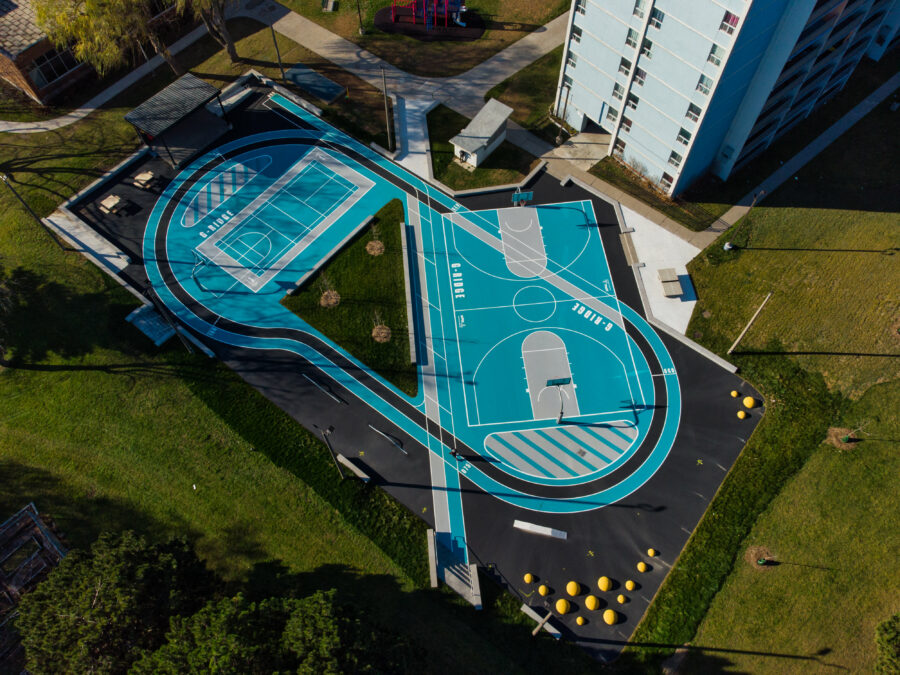 Gordonridge Community Multi-Sport Court wins national landscape architecture award