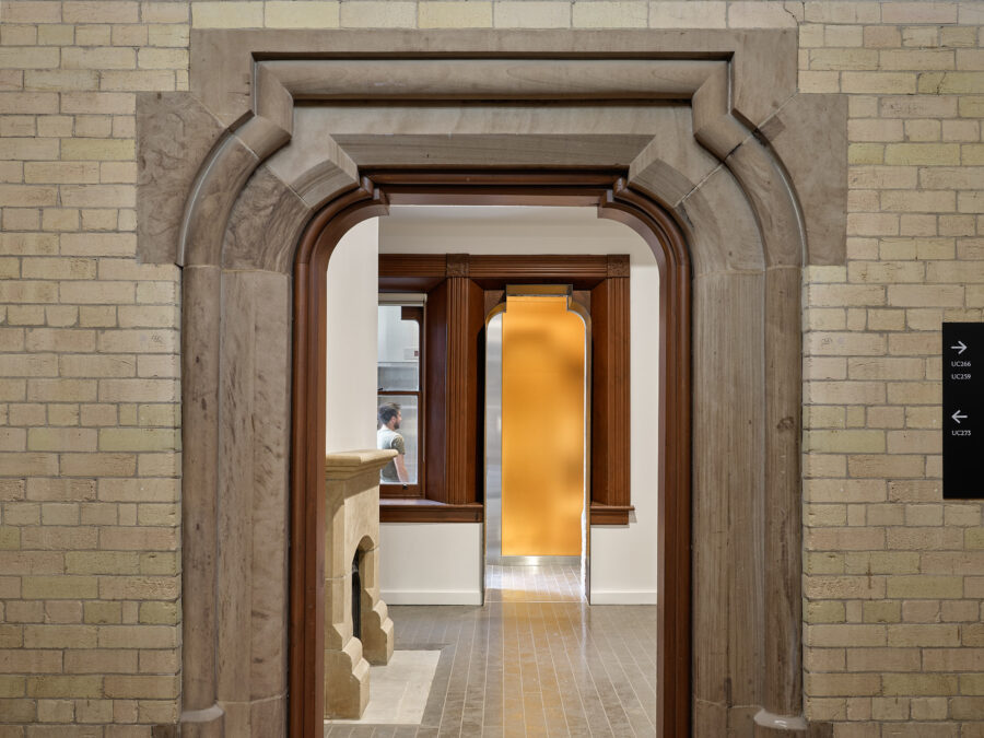 Masonry and brickwork openings comply with AODA. 