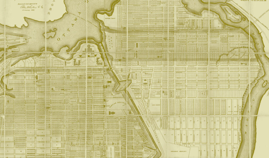 Historical map of Ottawa