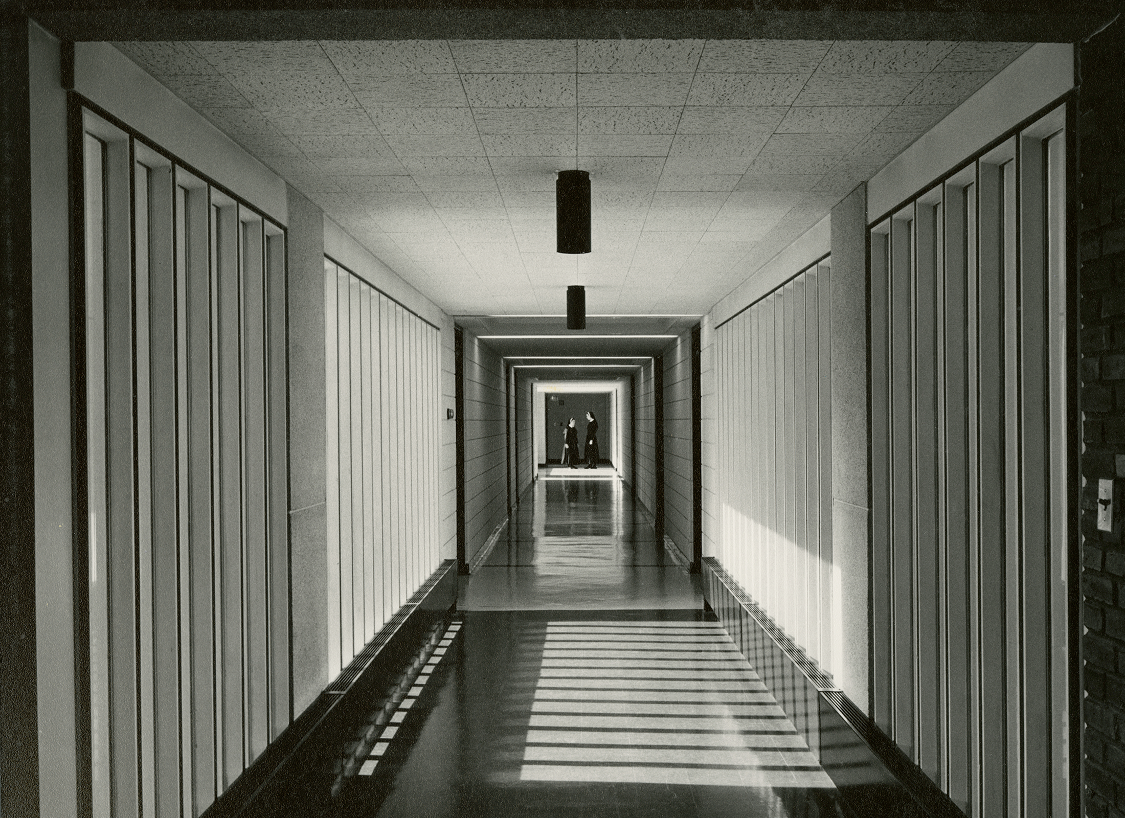 Interior of 1495 Heron Road hallway.