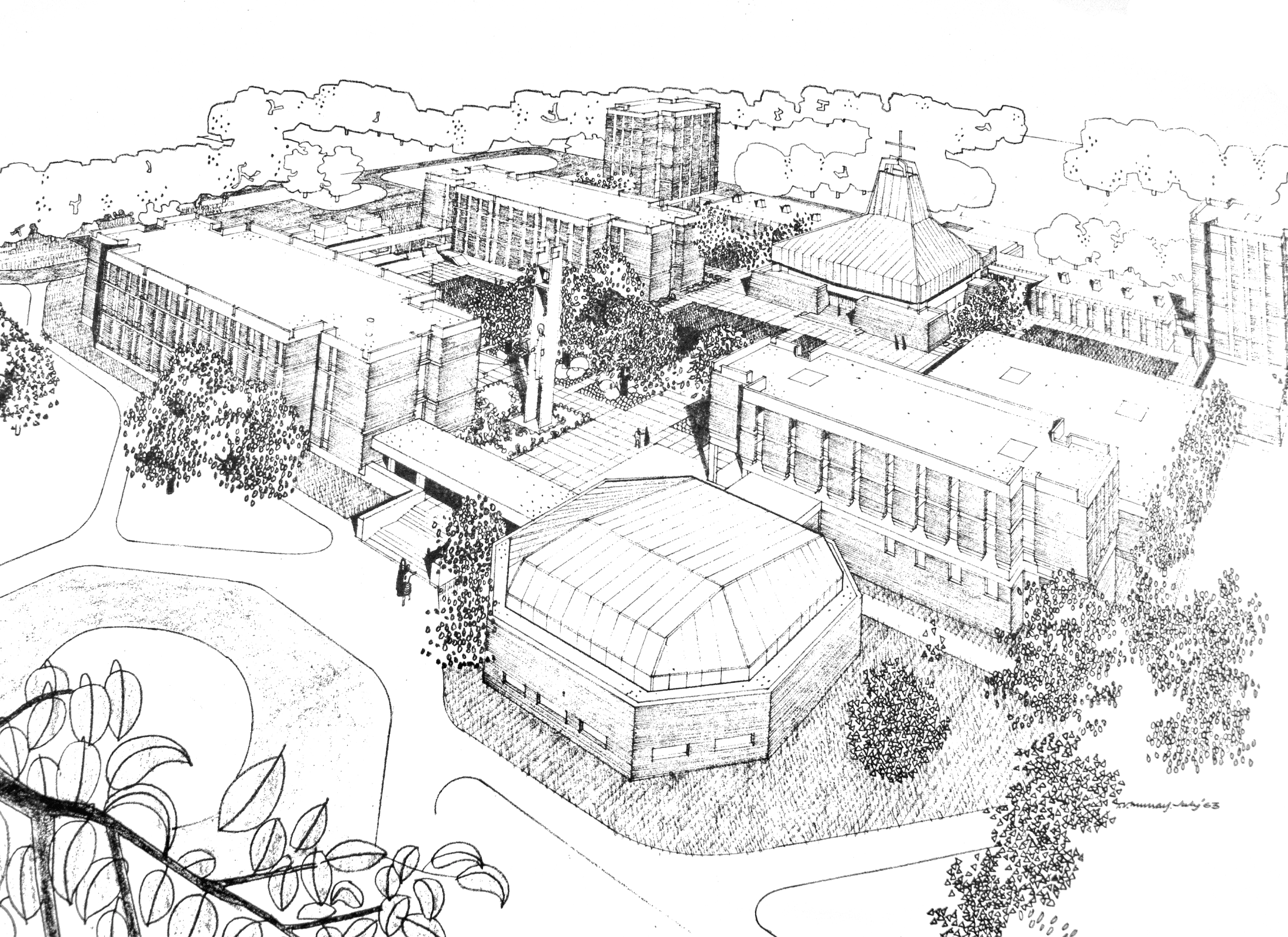 1495 Heron Road complex sketch.