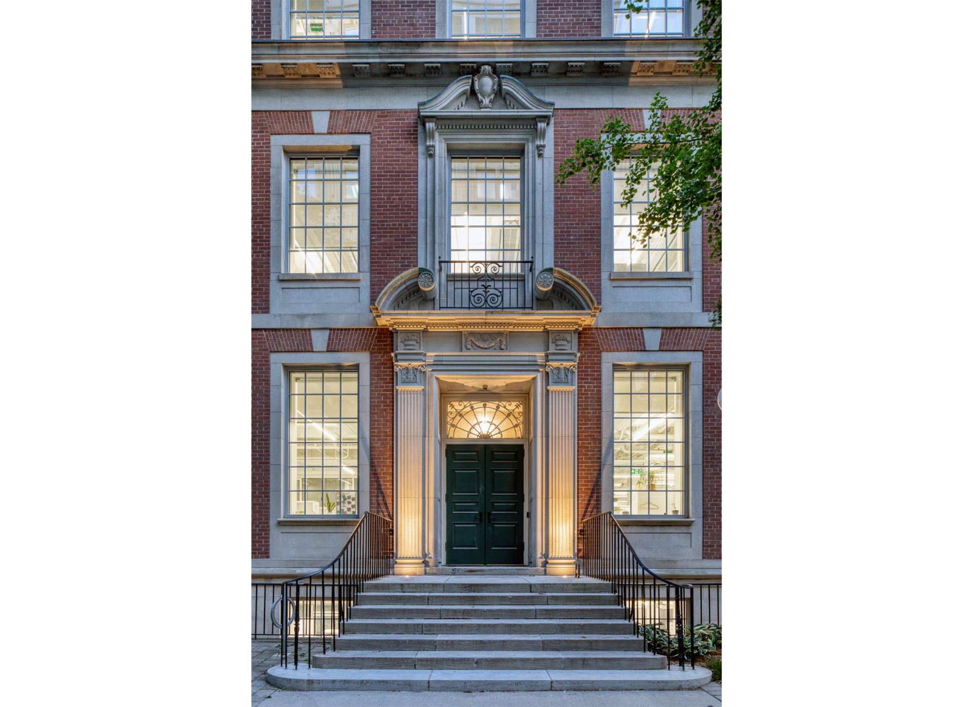 Entrance of Fitzgerald building